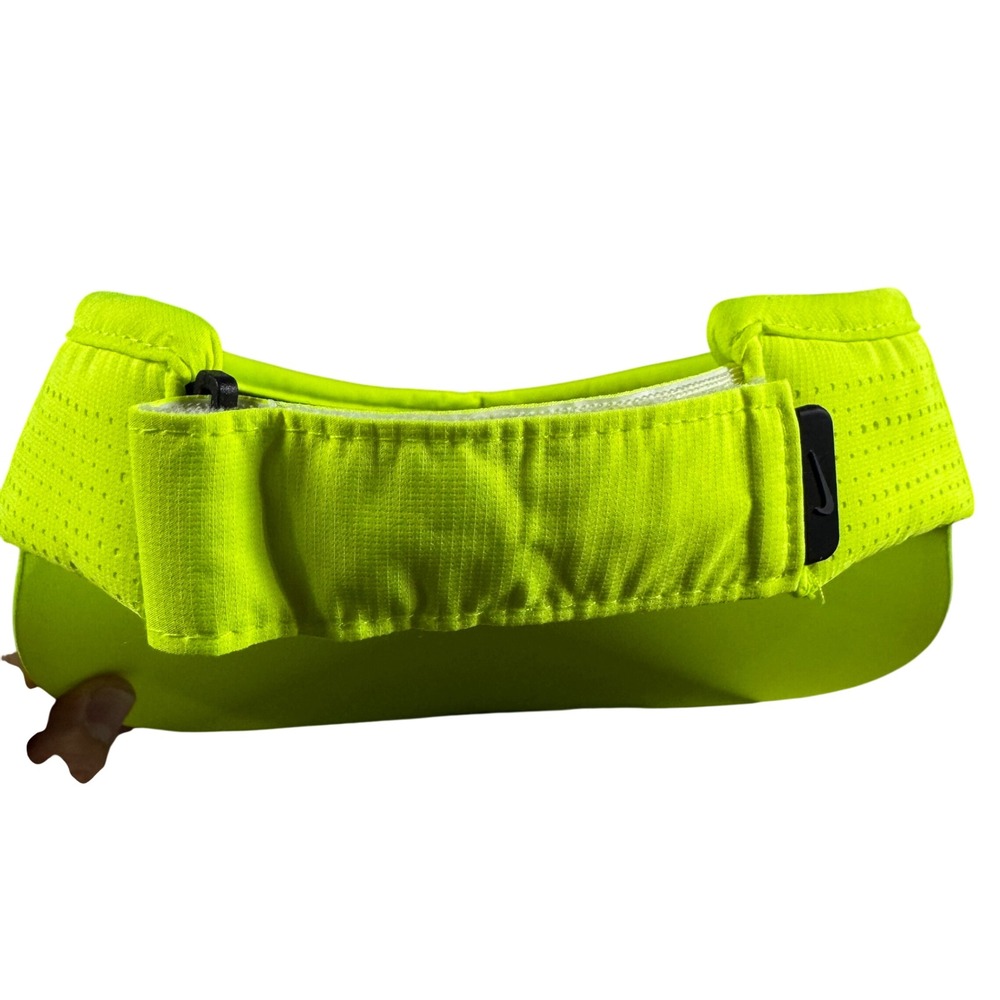 Nike Golf Visor Womens OS Neon Yellow Good Mesh Adjustable Swoosh Logo - Picture 4 of 7